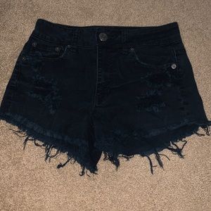 Hi Rise Festival Black Shorts